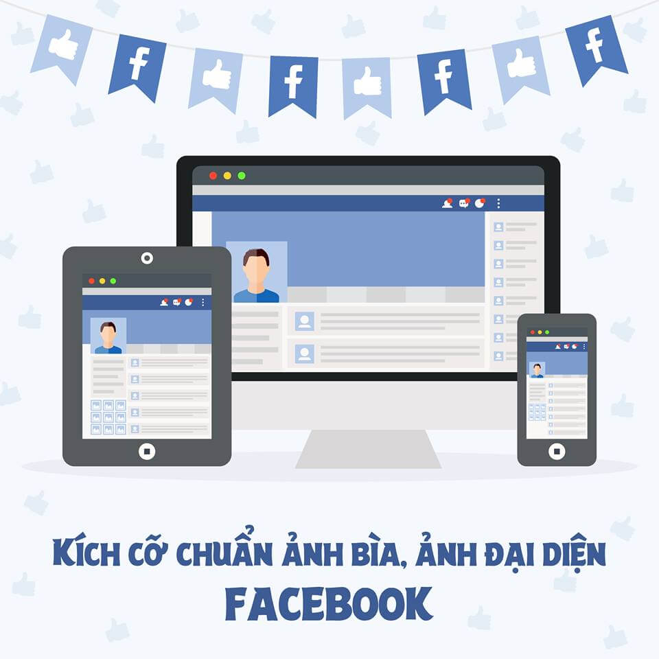 Kích thước ảnh bìa Facebook cho trang cá nhân, nhóm và fanpage