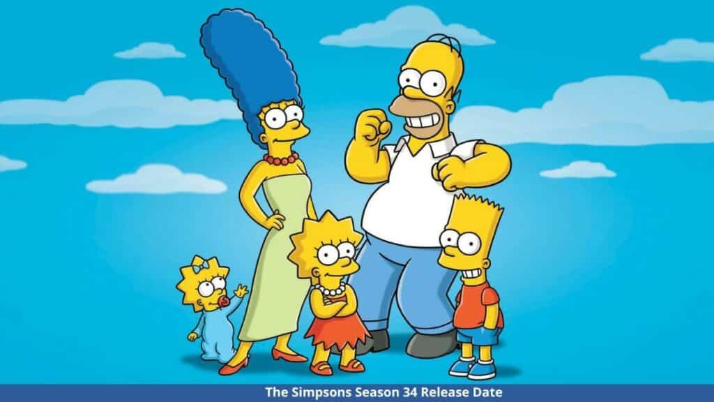 Ngày phát hành The Simpsons Season 34